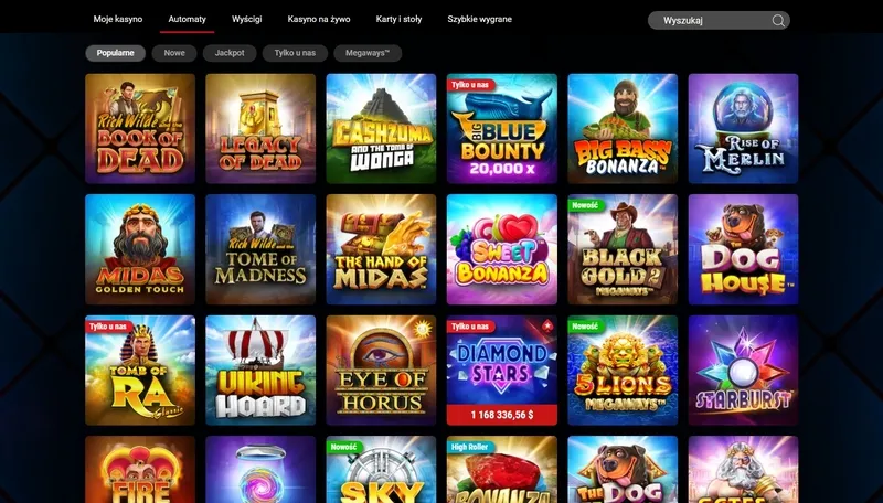 Popularne gry i z Pokerstars Casino